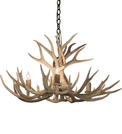 Meyda Tiffany Antlers 200464 Chandelier Light - Antique Copper