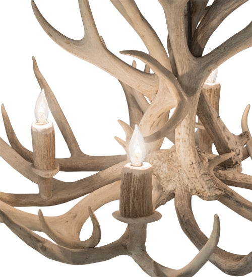 Meyda Tiffany Antlers 200464 Chandelier Light - Antique Copper