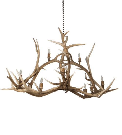 Meyda Tiffany Antlers 200467 Chandelier Light - Antique Copper