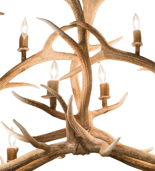 Meyda Tiffany Antlers 200467 Chandelier Light - Antique Copper