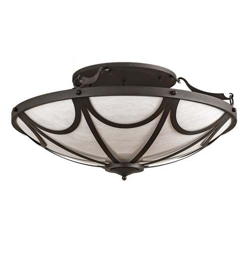 Meyda Tiffany Carousel 200476 Ceiling Light - Hand Wrought Iron