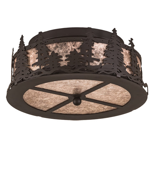 Meyda Tiffany Tall Pines 200527 Ceiling Light - Oil Rubbed Bronze