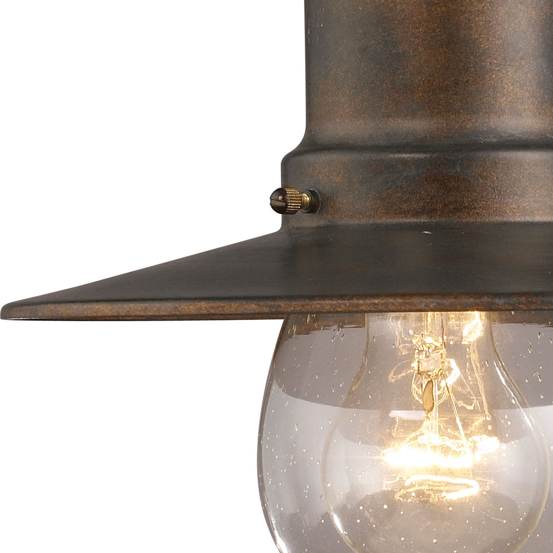Elk Lighting 42006/1  Maritime Outdoor Hazelnut Bronze