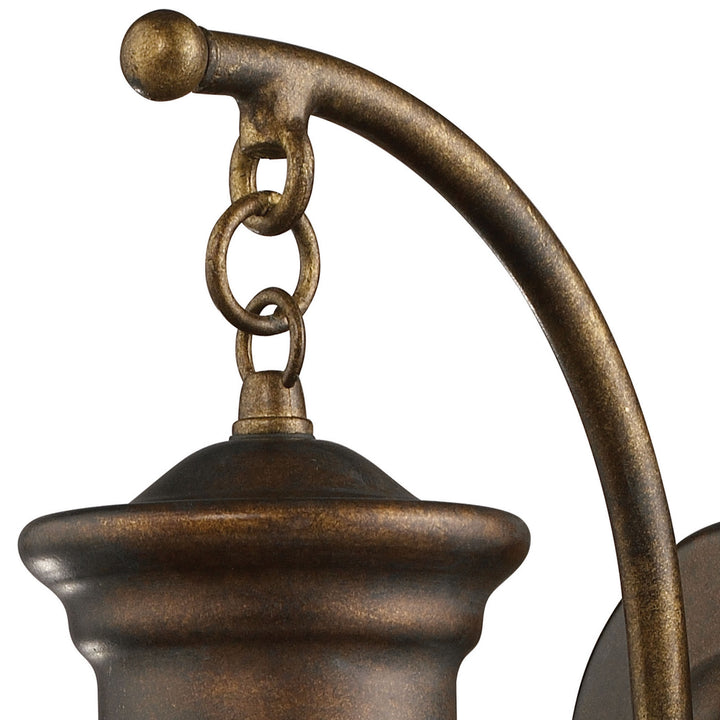 Elk Lighting 42006/1  Maritime Outdoor Hazelnut Bronze