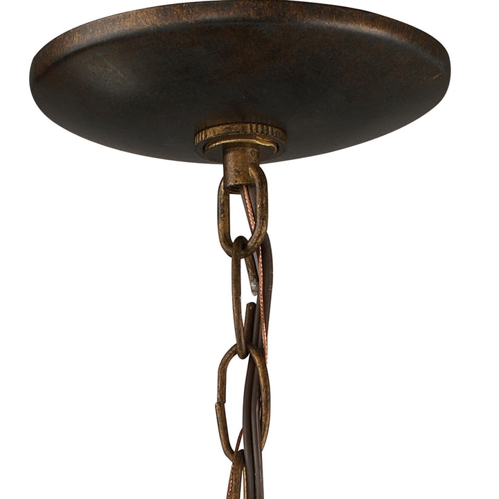 Elk Lighting 42007/1  Maritime Outdoor Hazelnut Bronze