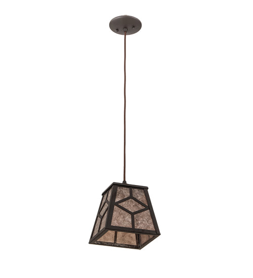 Meyda Tiffany Diamond Craftsman 200559 Pendant Light - Oil Rubbed Bronze