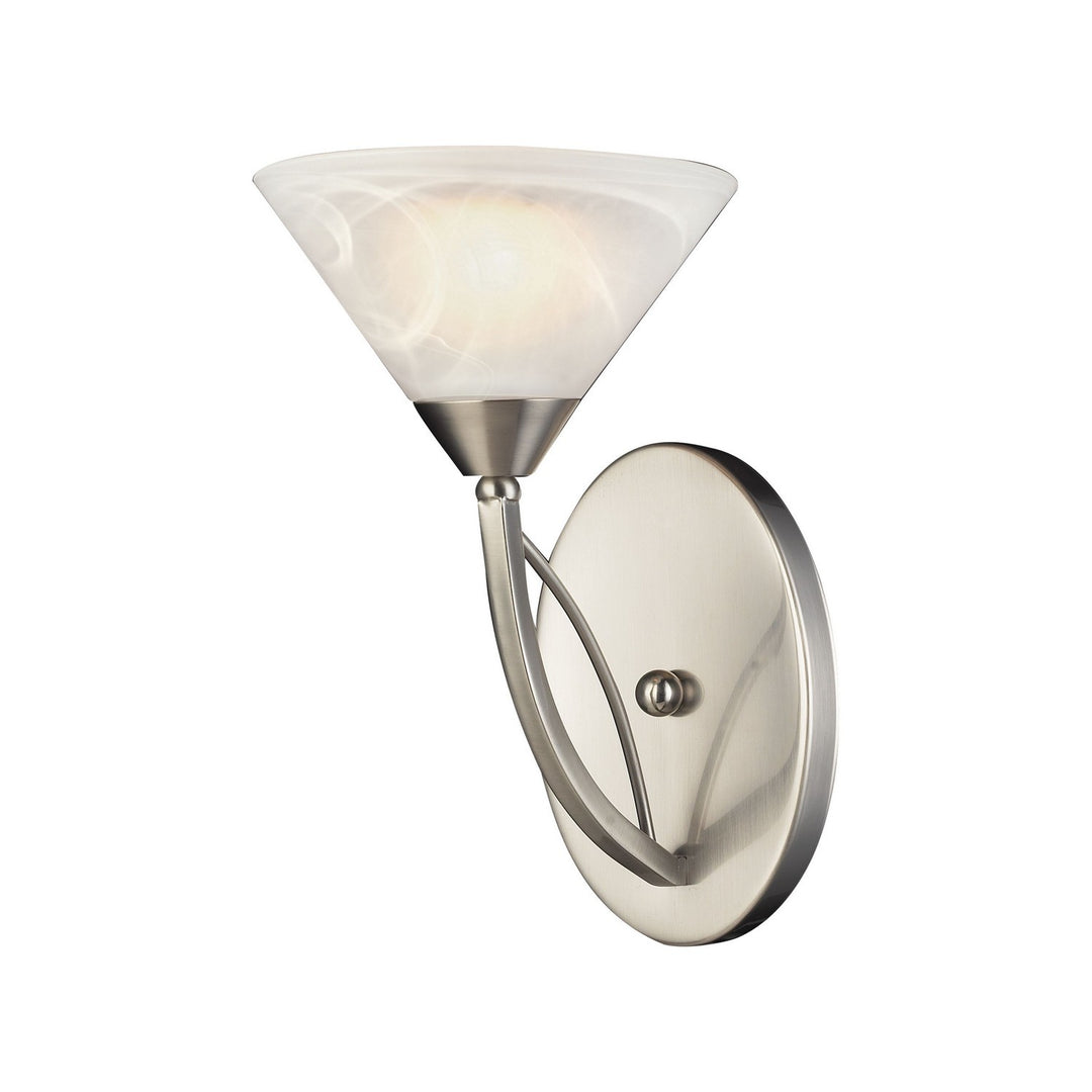 Elk Elysburg 7630/1 Wall Sconce Light - Satin Nickel
