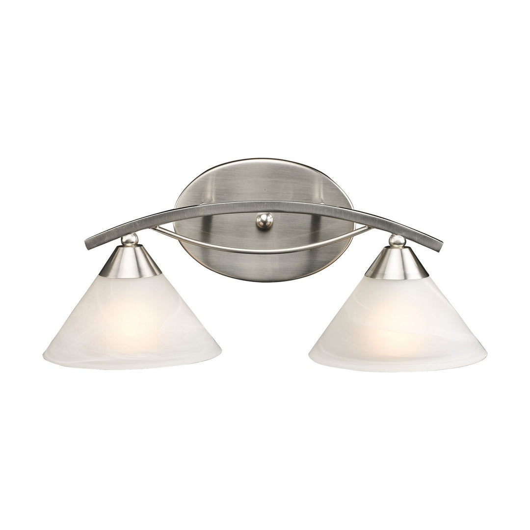 Elk Elysburg 7631/2 Bath Vanity Light 18 in. wide - Satin Nickel