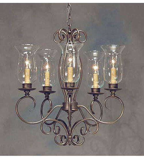 Meyda Tiffany Calista 200630 Chandelier Light - Wrought Iron