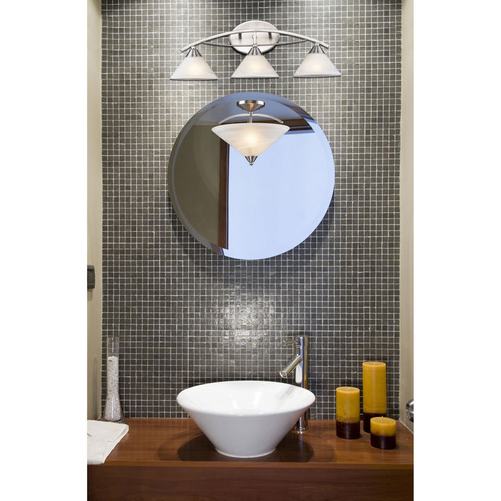 Elk Elysburg 7633/2 Ceiling Light - Satin Nickel