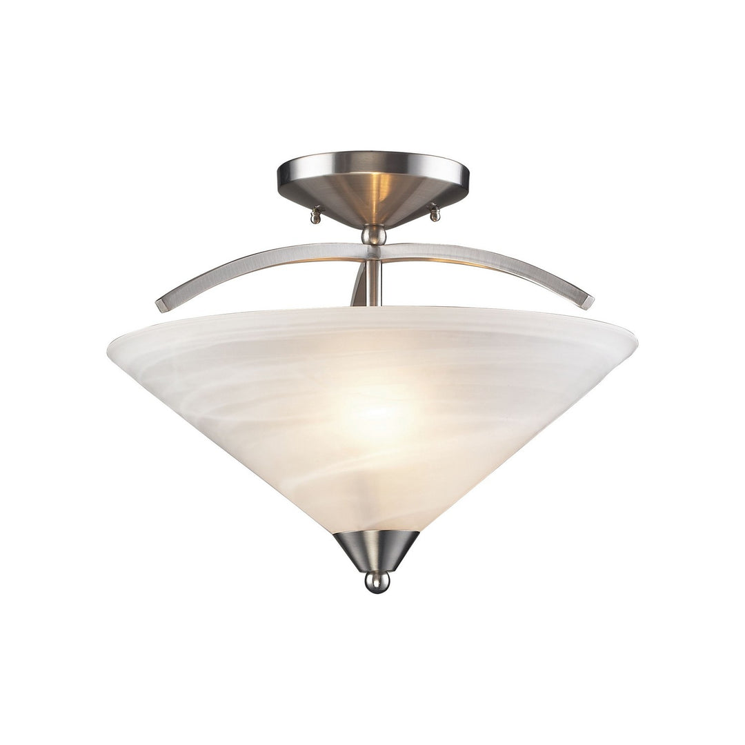 Elk Elysburg 7633/2 Ceiling Light - Satin Nickel