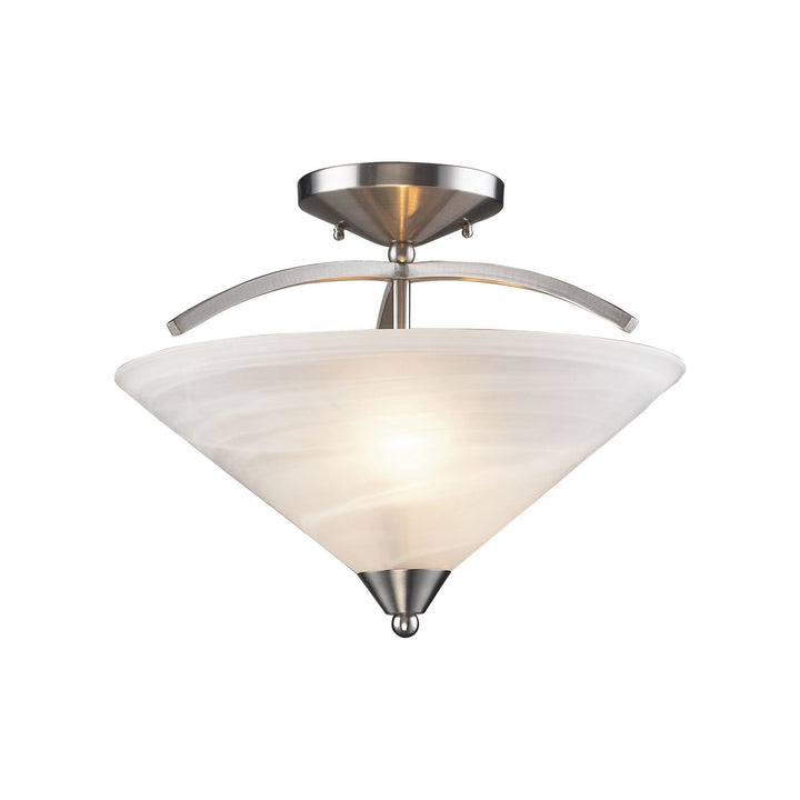 Elk Elysburg 7633/2 Ceiling Light - Satin Nickel