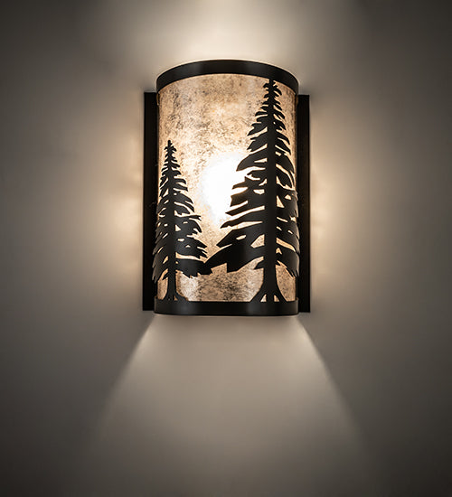 Meyda Tiffany Tall Pines 200683 Wall Light - Timeless Bronze