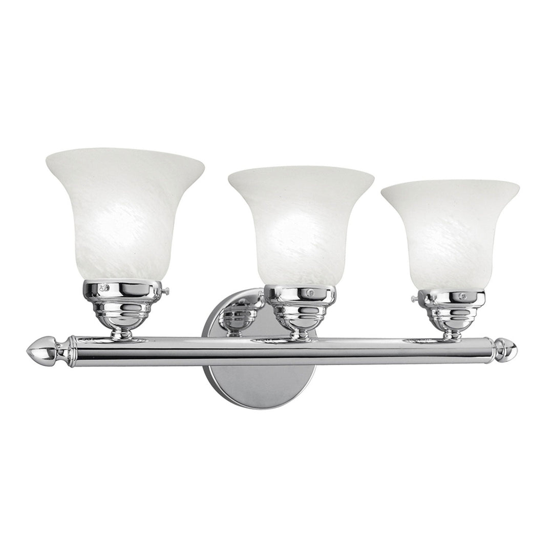 Livex Neptune 1063-05 Bath Vanity Light 19 in. wide - Polished Chrome