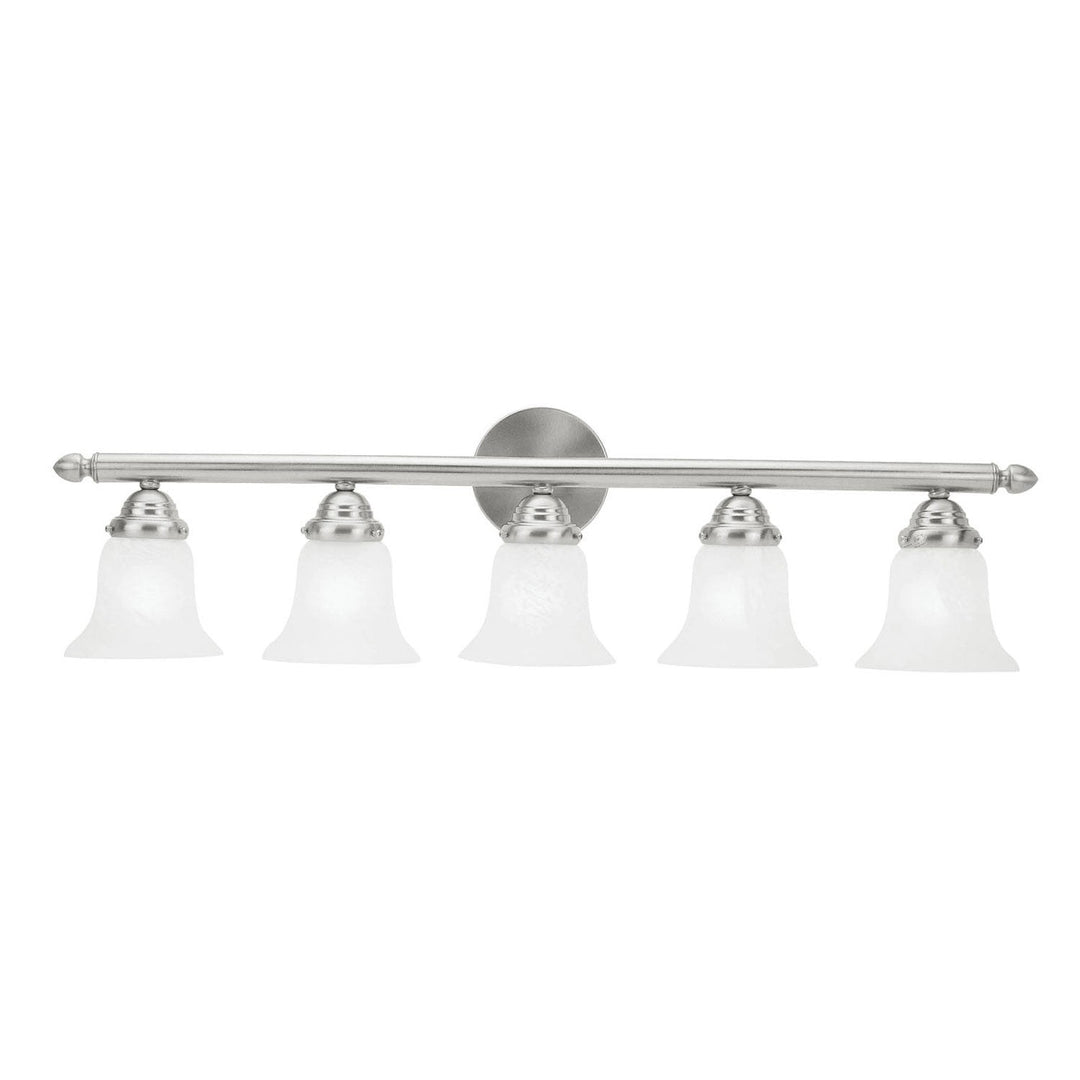 Livex Neptune 1065-91 Bath Vanity Light 32 in. wide - Brushed Nickel