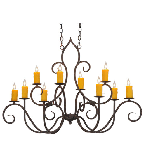 Meyda Tiffany Clifton 200731 Chandelier Light - Bronze