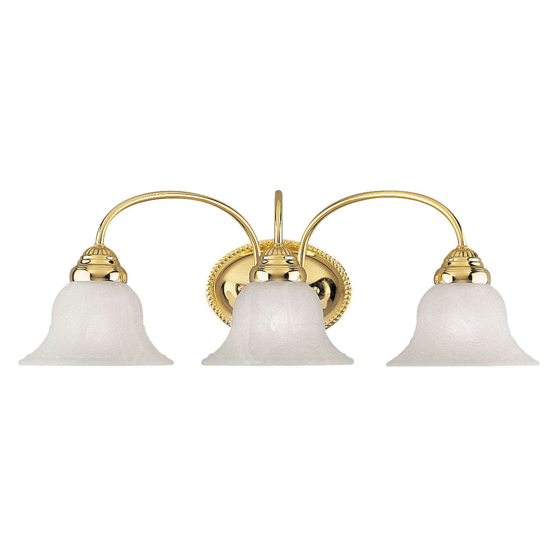 Livex Edgemont 1533-02 Bath Vanity Light 24 in. wide - Polished Brass