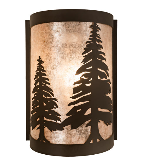 Meyda Tiffany Tall Pines 200797 Wall Light - Oil Rubbed Bronze