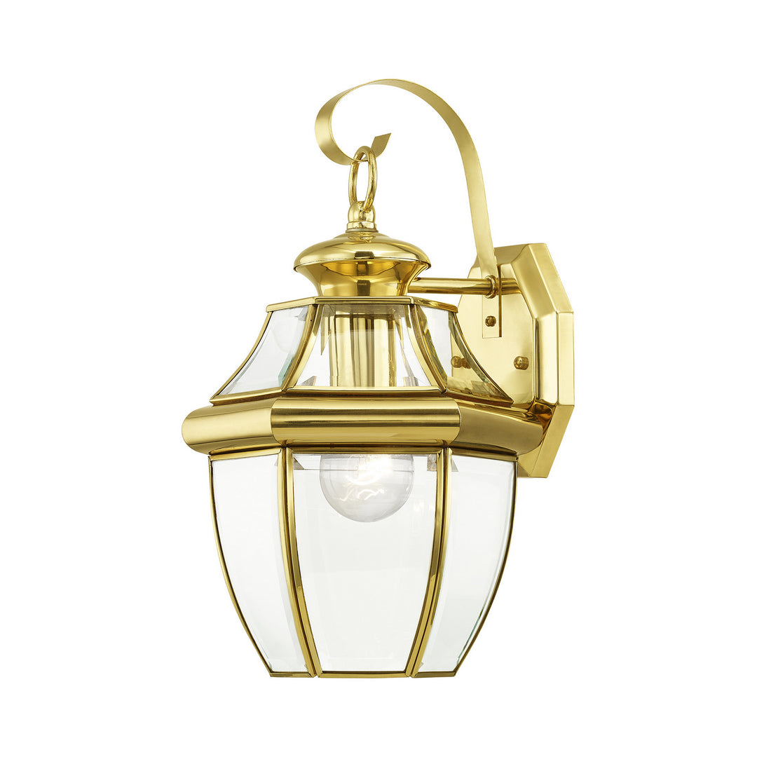 Livex Lighting 2151-02  Monterey Outdoor Polished Brass