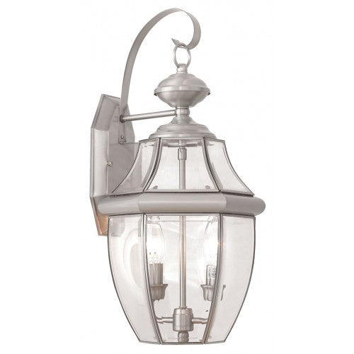 Livex Lighting 2251-91  Monterey Outdoor Brushed Nickel