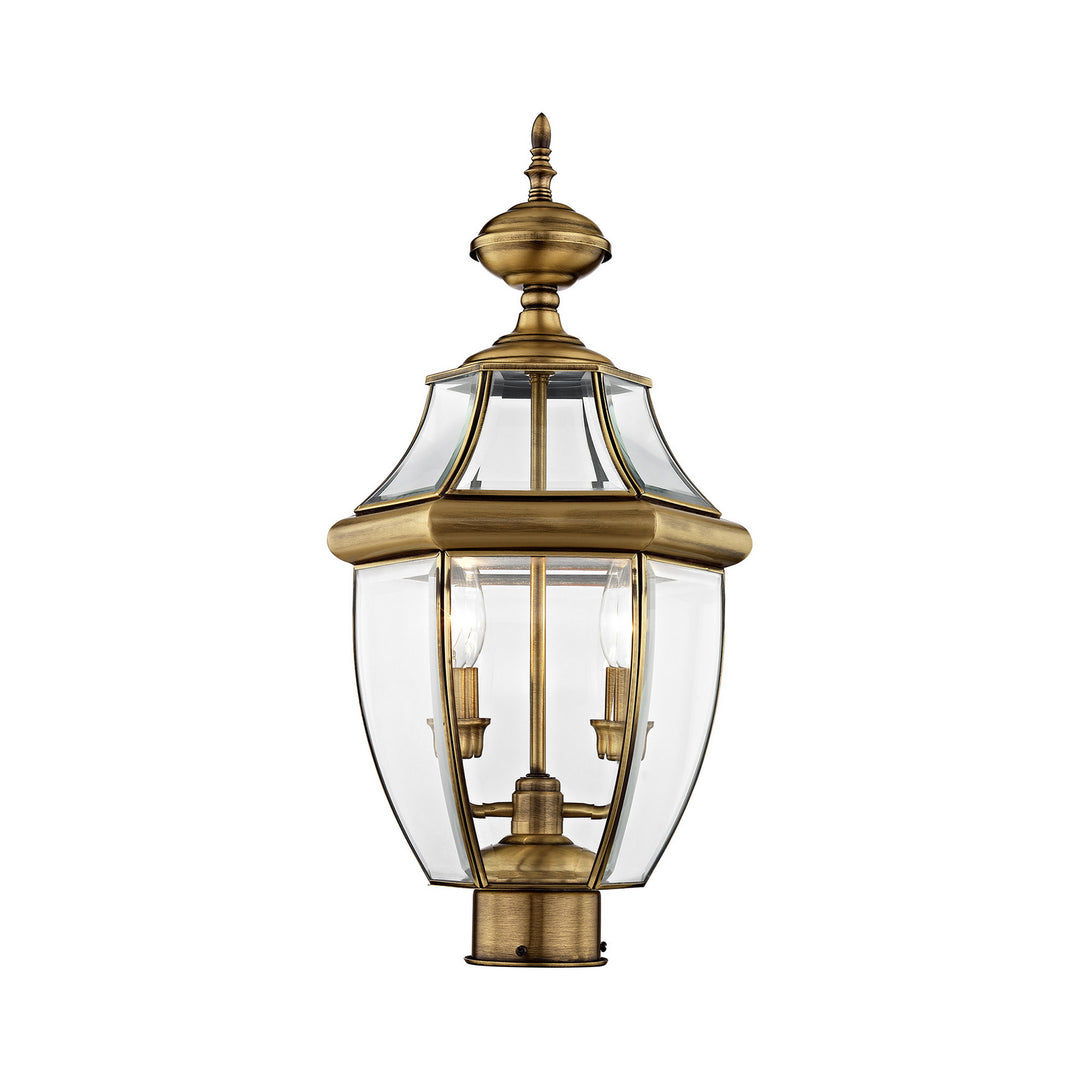 Livex Lighting 2254-01  Monterey Outdoor Antique Brass
