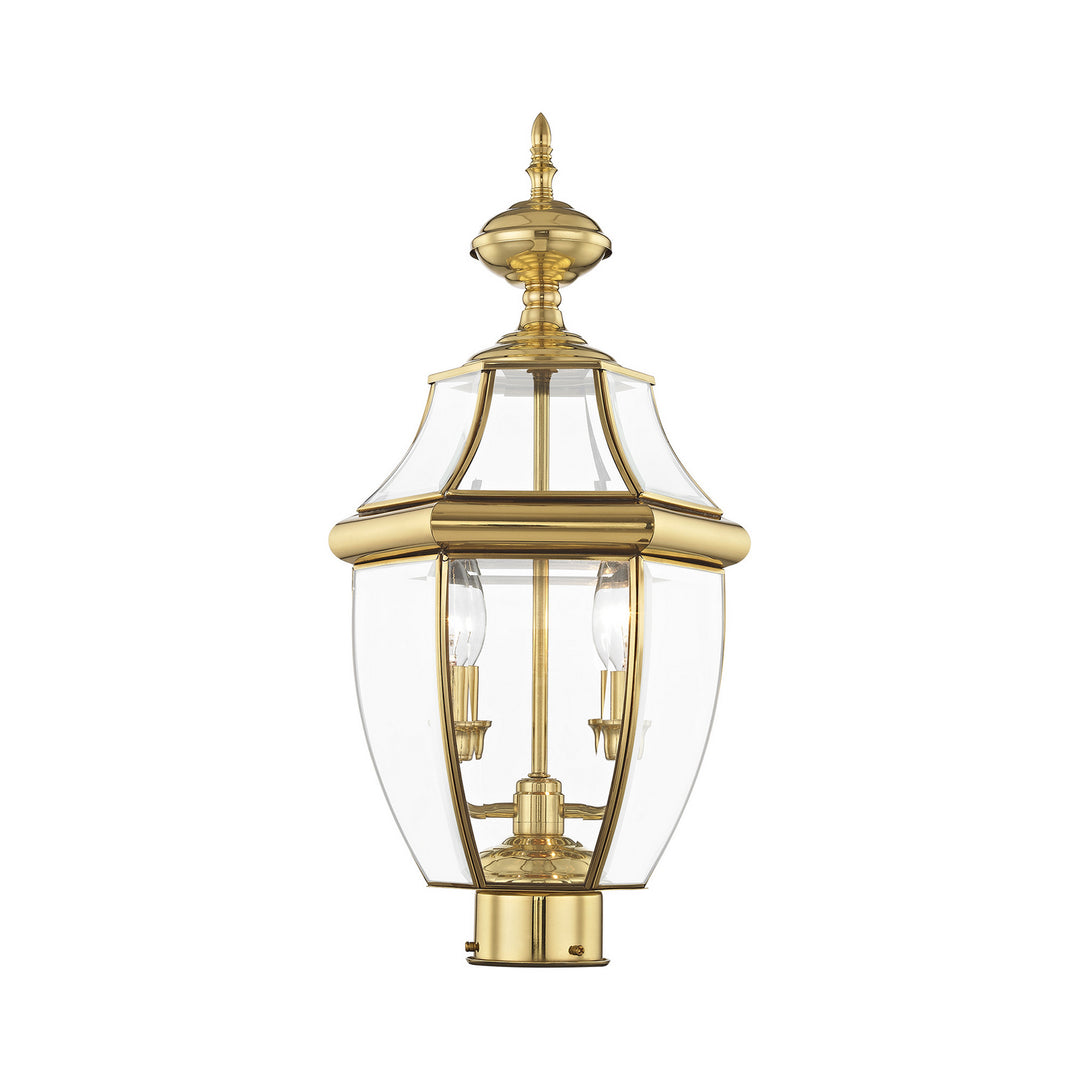Livex Lighting 2254-02  Monterey Outdoor Polished Brass