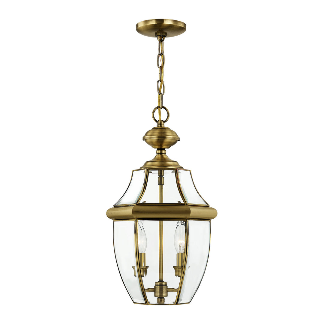 Livex Lighting 2255-01  Monterey Outdoor Antique Brass