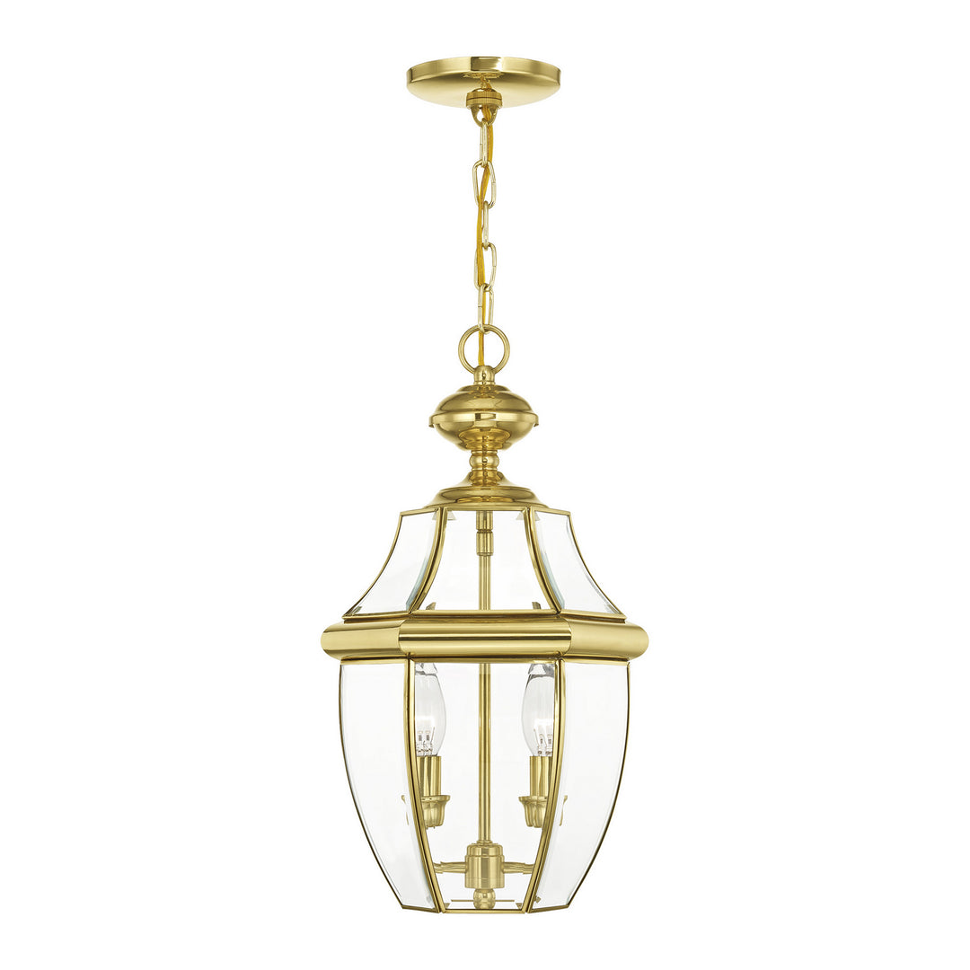 Livex Lighting 2255-02  Monterey Outdoor Polished Brass