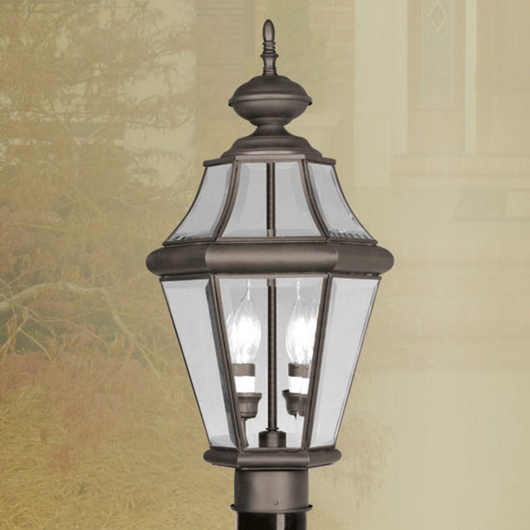 Livex Lighting 2264-07  Georgetown Outdoor Bronze