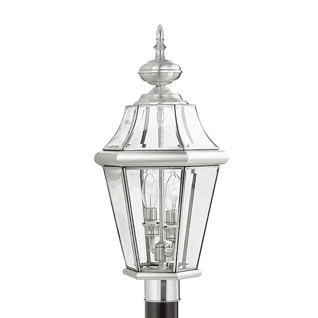 Livex Lighting 2264-91 Georgetown Outdoor Brushed Nickel