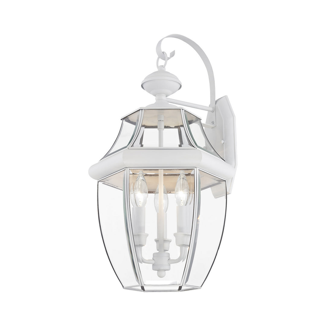 Livex Lighting 2351-03  Monterey Outdoor White