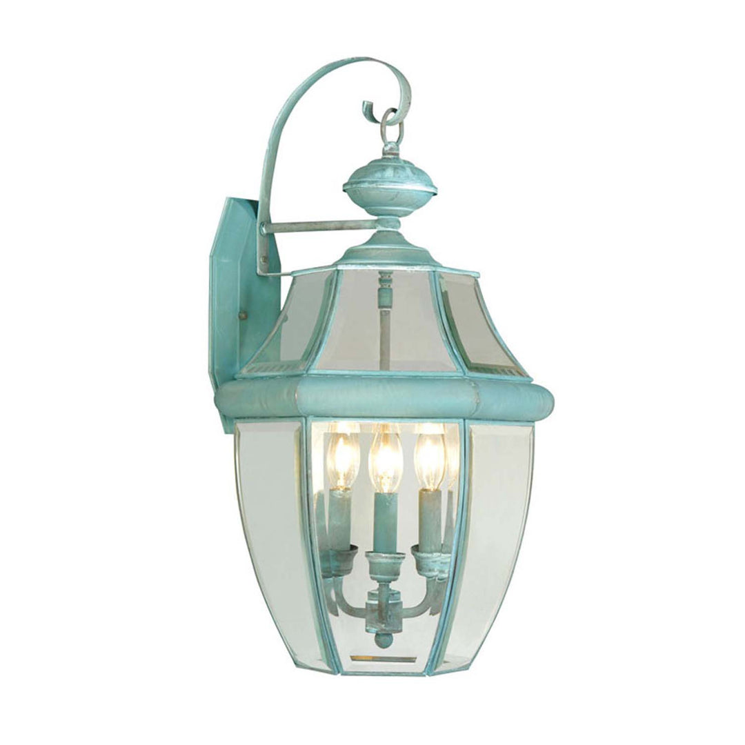 Livex Lighting 2351-06  Monterey Outdoor Verdigris