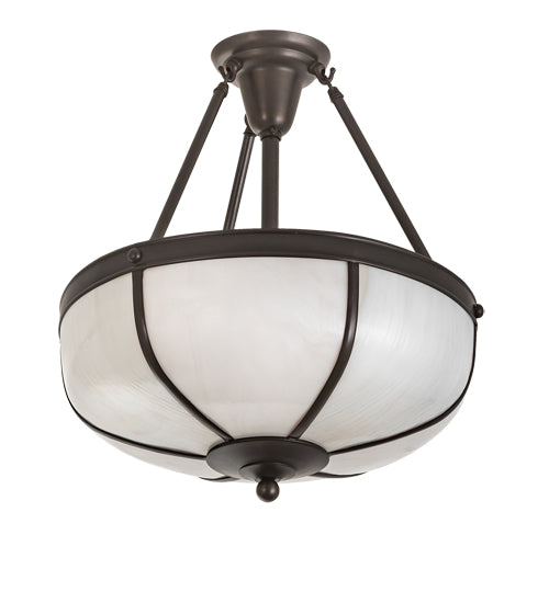 Meyda Tiffany Arts & Crafts 200913 Ceiling Light - Craftsman Brown