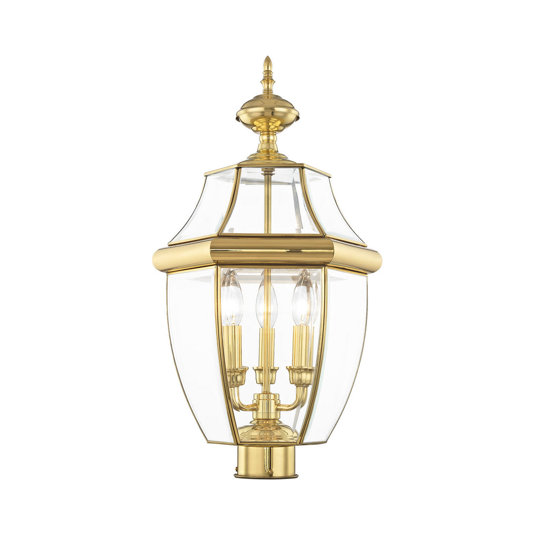 Livex Lighting 2354-02  Monterey Outdoor Polished Brass