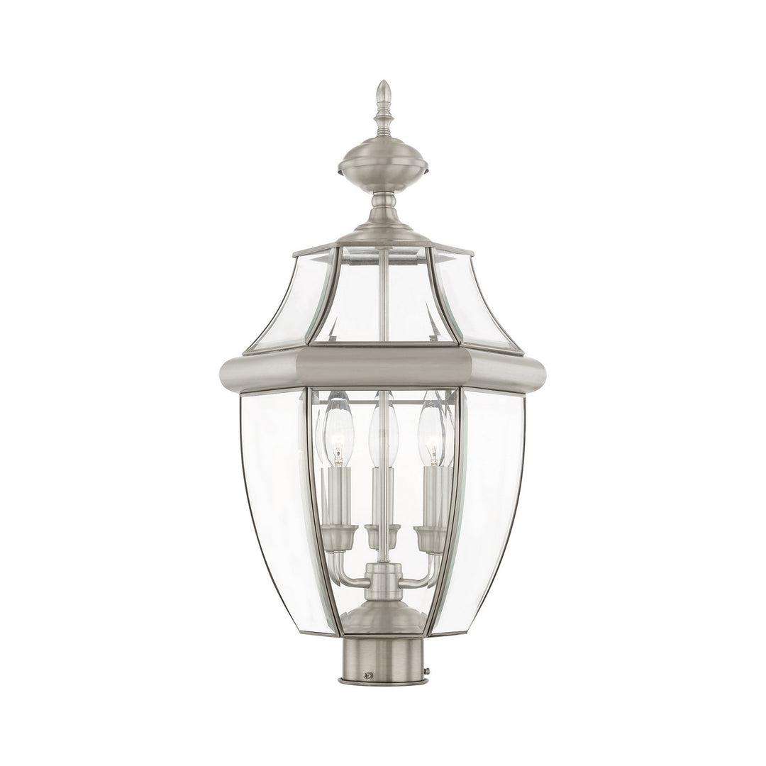 Livex Lighting 2354-91  Monterey Outdoor Brushed Nickel