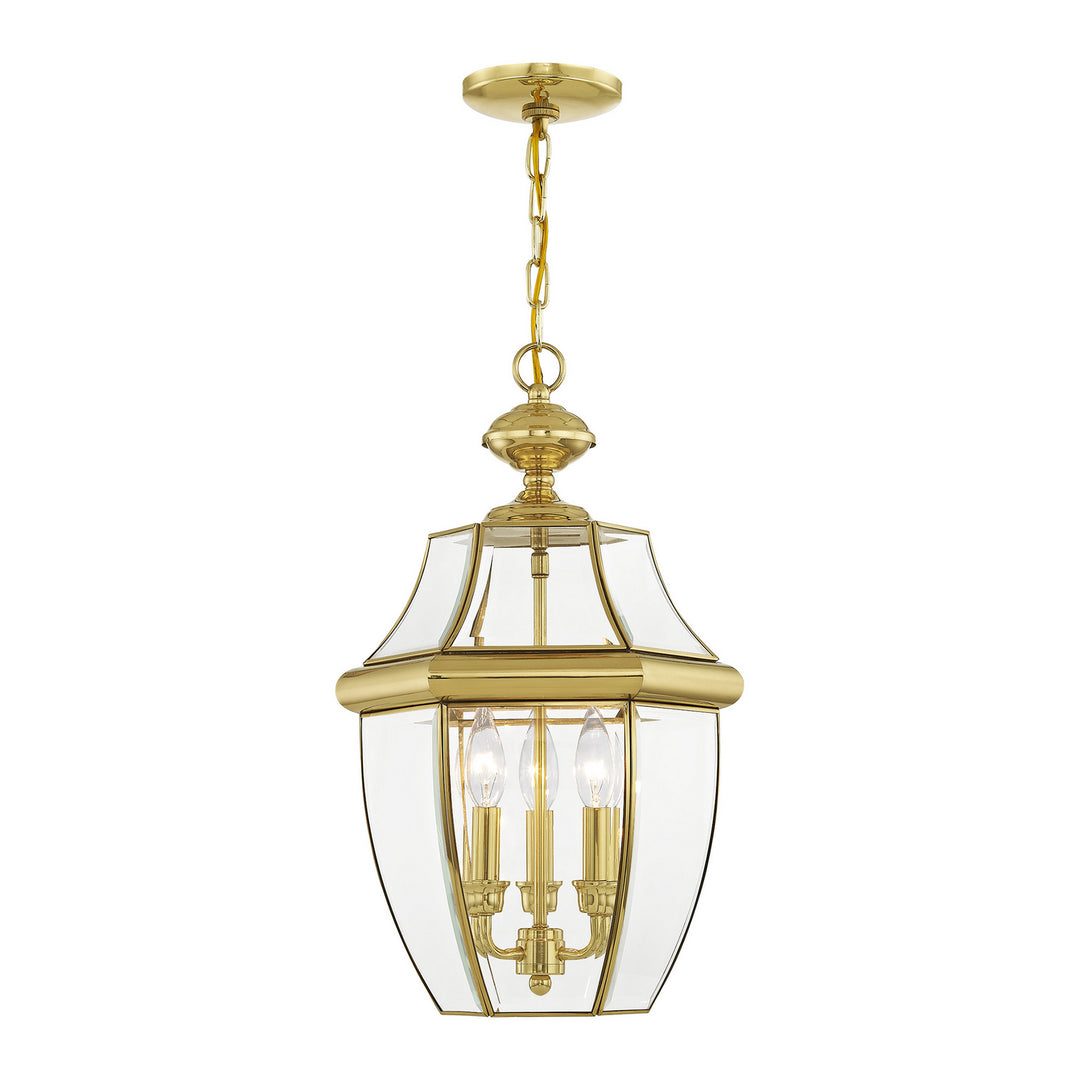 Livex Lighting 2355-02  Monterey Outdoor Polished Brass