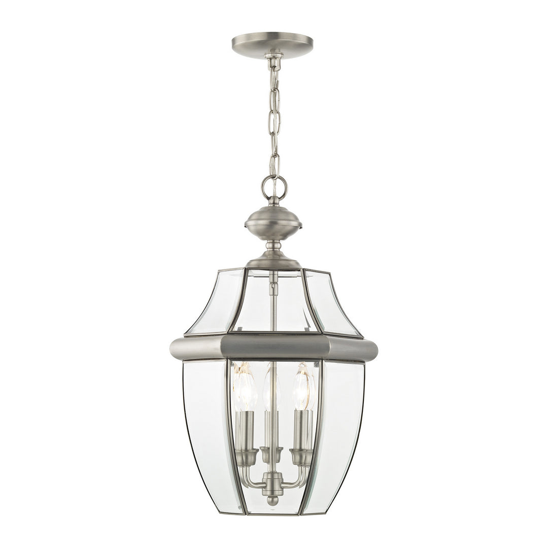 Livex Lighting 2355-91  Monterey Outdoor Brushed Nickel