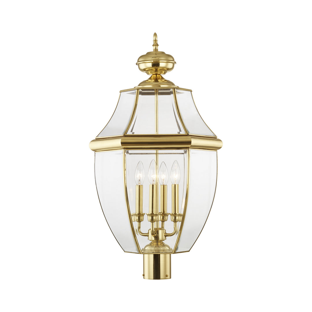 Livex Lighting 2358-02  Monterey Outdoor Polished Brass