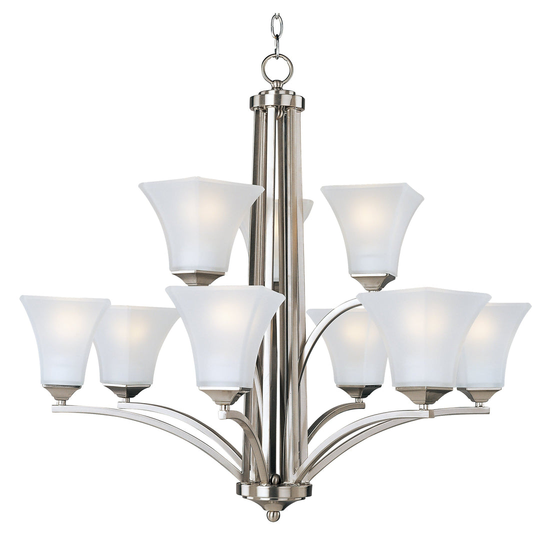 Maxim Aurora 20096FTSN Chandelier Light - Satin Nickel