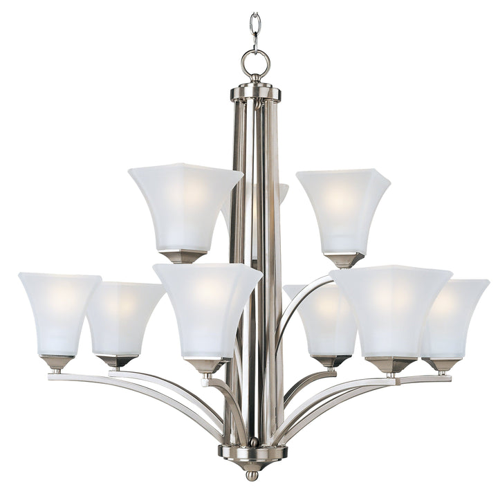 Maxim Aurora 20096FTSN Chandelier Light - Satin Nickel