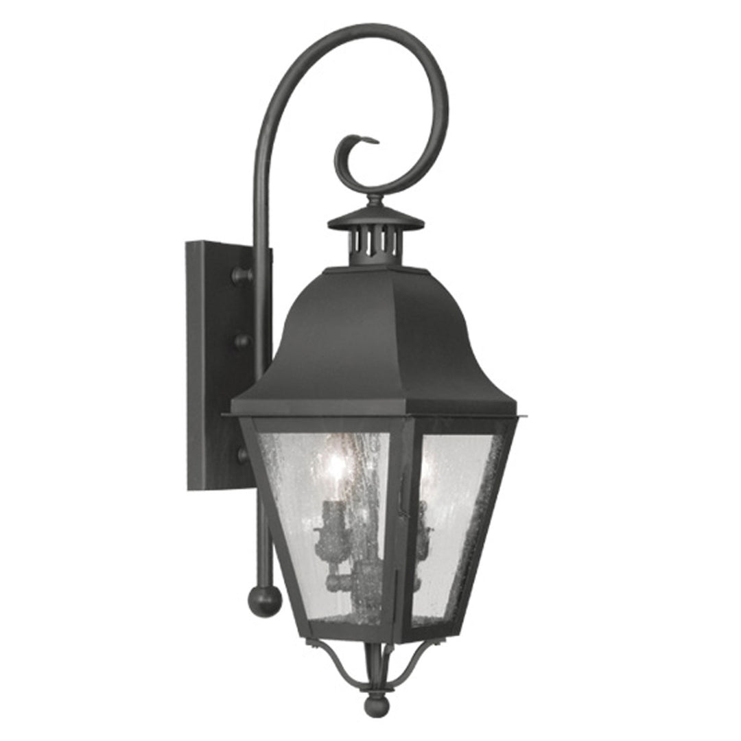 Livex Lighting 2551-04  Amwell Outdoor Black