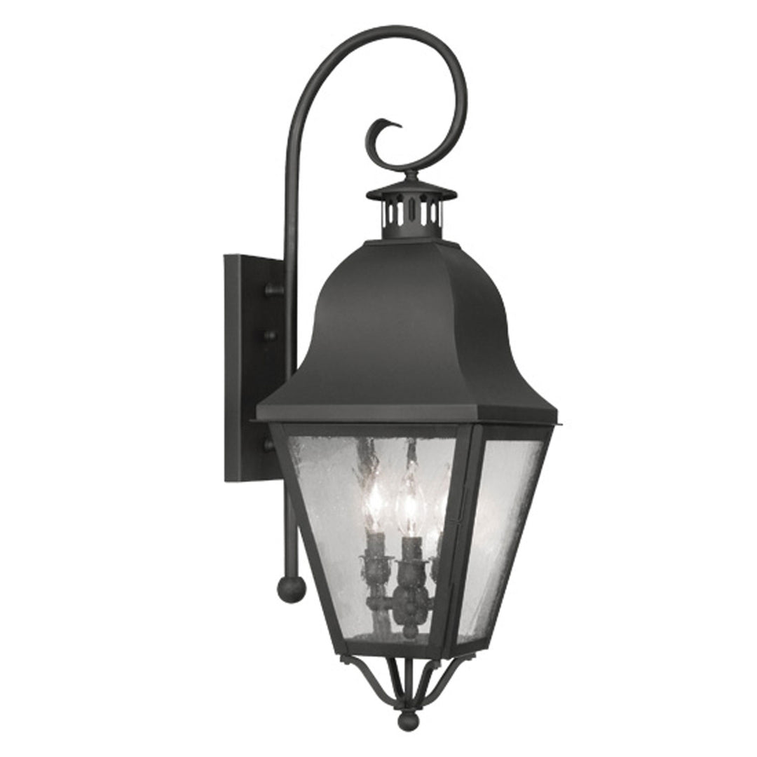 Livex Lighting 2555-04  Amwell Outdoor Black