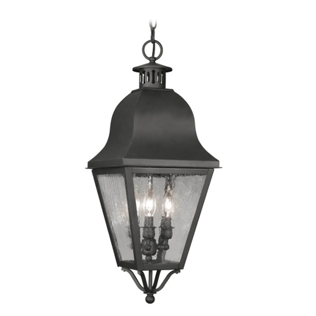 Livex Lighting 2557-04  Amwell Outdoor Black