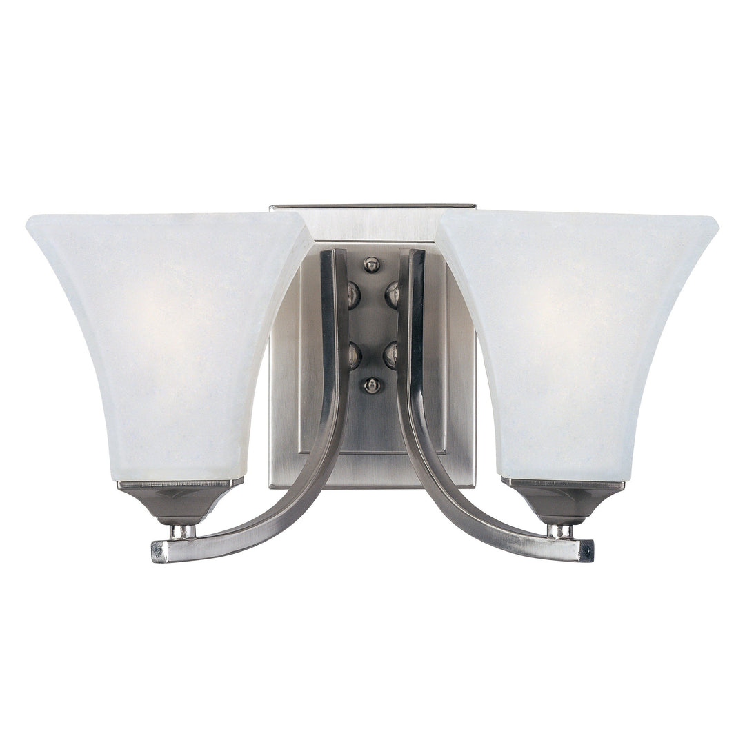 Maxim Aurora 20099FTSN Bath Vanity Light 14 in. wide - Satin Nickel