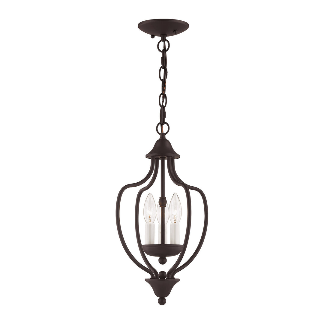 Livex Home Basics 4170-07 Pendant Light - Bronze