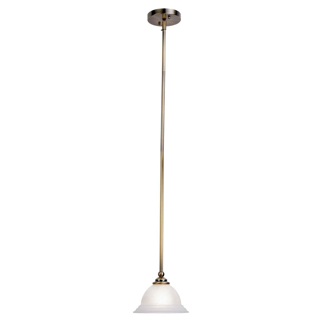 Livex North Port 4256-01 Pendant Light - Antique Brass