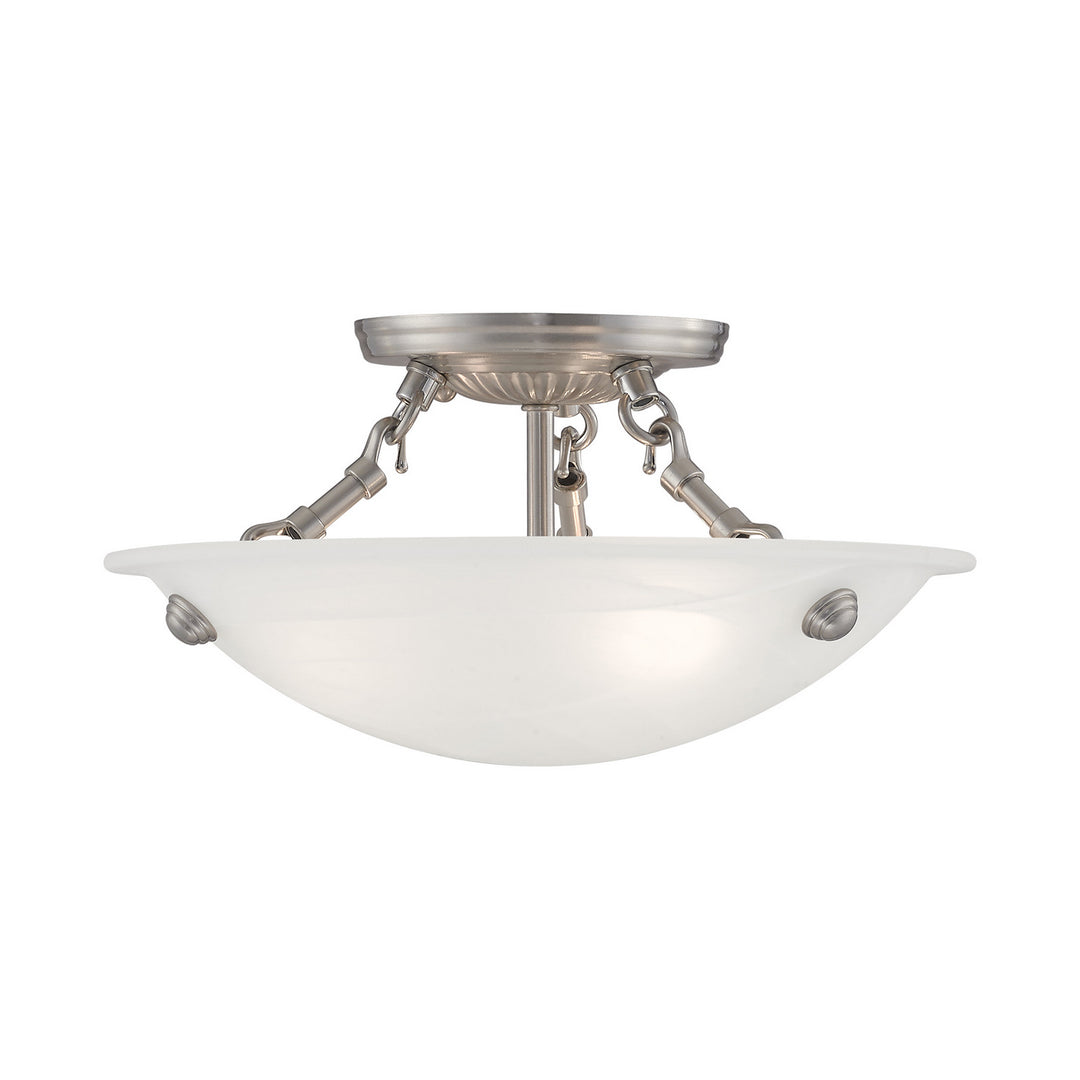 Livex Oasis 4272-91 Ceiling Light - Brushed Nickel