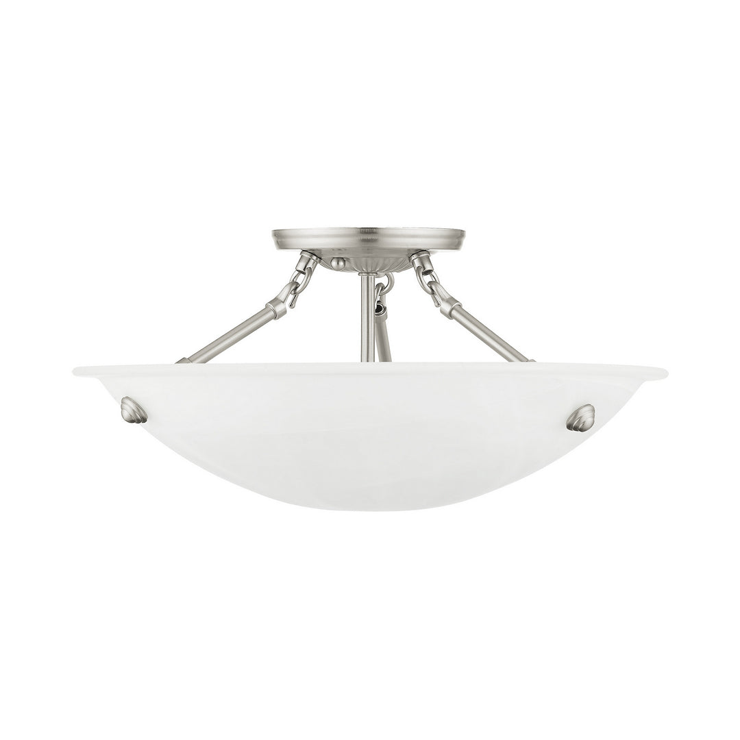 Livex Oasis 4273-91 Ceiling Light - Brushed Nickel