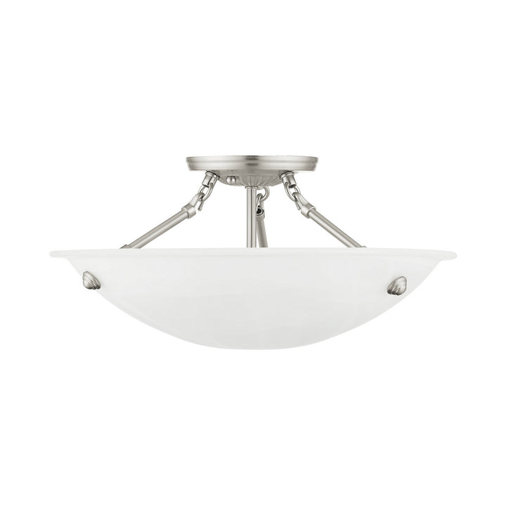 Livex Oasis 4273-91 Ceiling Light - Brushed Nickel