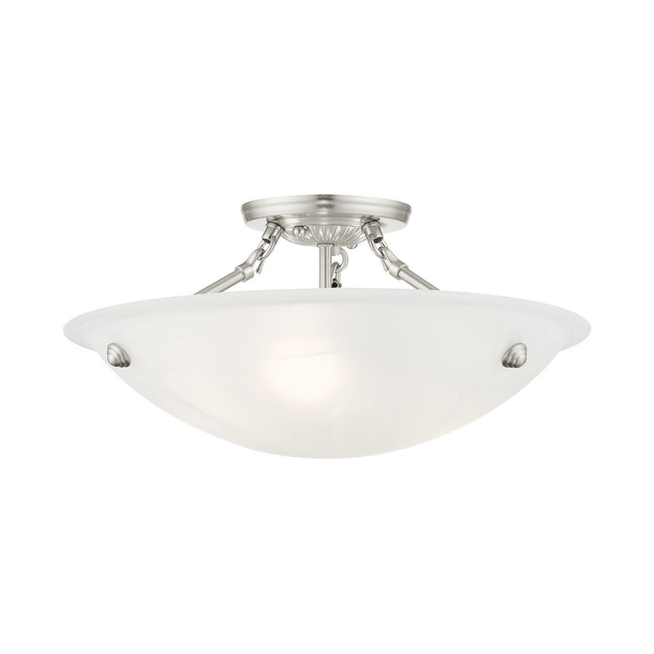 Livex Oasis 4273-91 Ceiling Light - Brushed Nickel